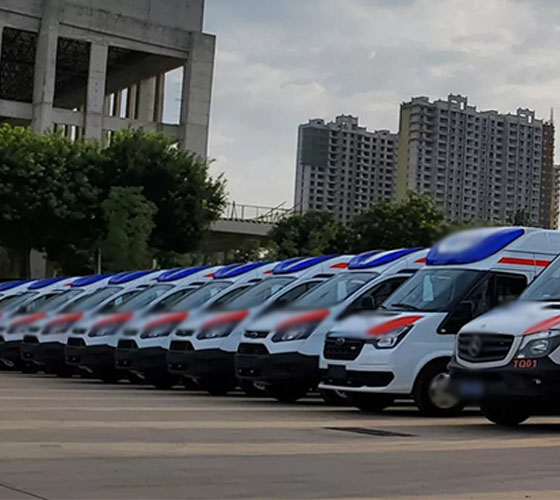 肥城市服务车队展示