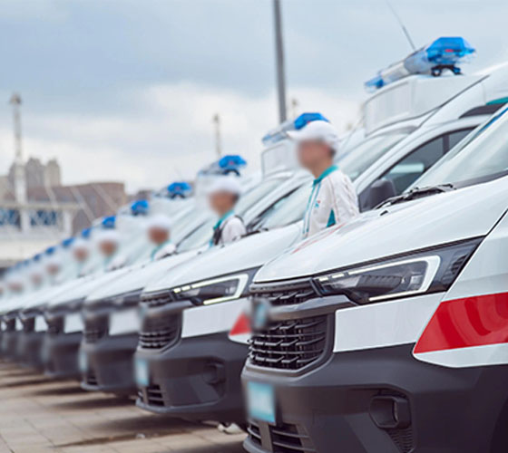 肥城市服务车队展示